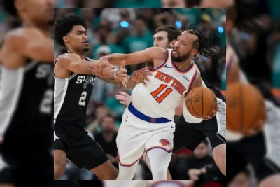 Jalen Brunson Bawa Knicks Kalahkan Spurs 105-95 di Final NBA