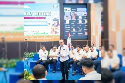 PT Brantas Abipraya Gelar Townhall Meeting untuk Perkuat Budaya Komunikasi