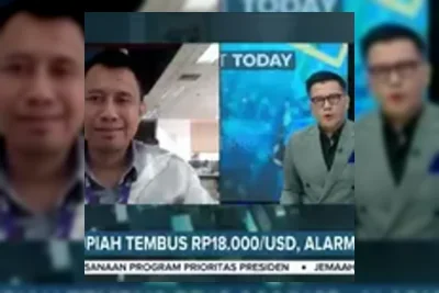 Rupiah Tembus Rp17.900 per Dolar AS, Rekor Terlemah Sepanjang Sejarah