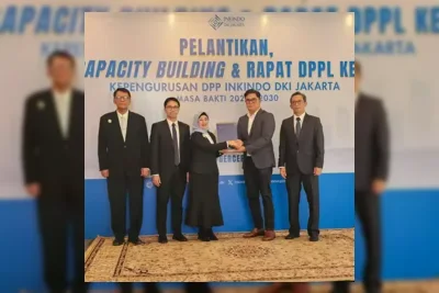 Inkindo DKI Jakarta Lantik Pengurus Baru Masa Bakti 2026-2030