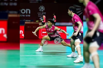 Sabar/Reza Tembus Perempat Final Indonesia Open 2026