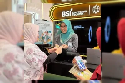 BSI dan ANTAM Gelar Pop Up Booth, Permudah Pembelian Emas Fisik di Jakarta