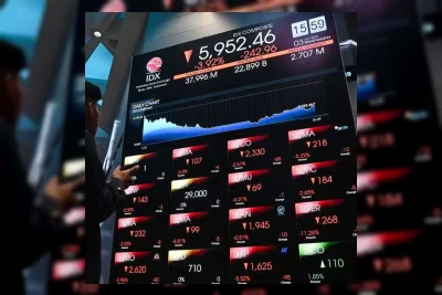 IHSG Dibuka Melemah ke 5.824,99 pada Jumat Pagi