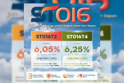 Penjualan Sukuk Tabungan ST016 Tembus Rp22,62 Triliun, Tertinggi Sepanjang 2026