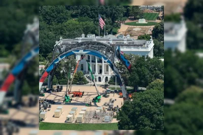 Trump Usul Arena UFC di Gedung Putih Jadi Permanen