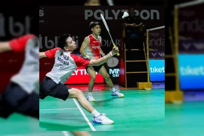 Raymond Indra/Nikolaus Joaquin Kalahkan Unggulan Kedelapan di Perempat Final Istora