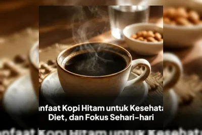 Minum Kopi Secukupnya Bantu Jaga Kesehatan Jantung dan Otak
