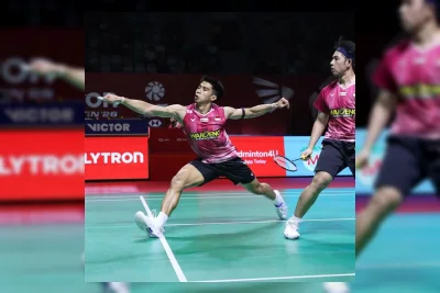 Sabar/Reza Tembus Semifinal Indonesia Open 2026 Usai Kalahkan Wakil China