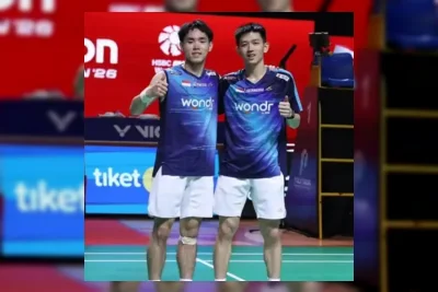 Raymond/Joaquin Kalahkan Juara Dunia, Lolos ke Semifinal Indonesia Open 2026