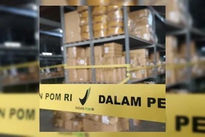 BPOM Sita 2 Juta Kosmetik Impor Ilegal di Tangerang, Nilai Capai Rp27,6 Miliar