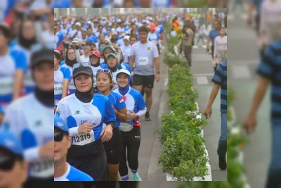 10.000 Pelari Ramaikan Yellow Run 2026 di Jakarta, Rebutkan Hadiah Rp1 Miliar