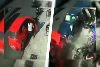 Refleks Cepat Seorang Ibu Selamatkan Anaknya dari Mobil Tak Terkendali di Yunani