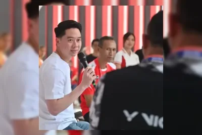 Kevin Sanjaya Sukamuljo Meriahkan Istora di Polytron Indonesia Open 2026