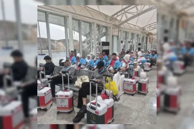 Kemenhaj Berangkatkan Jemaah Kloter KJT-04 Usai Kendala Teknis Pesawat