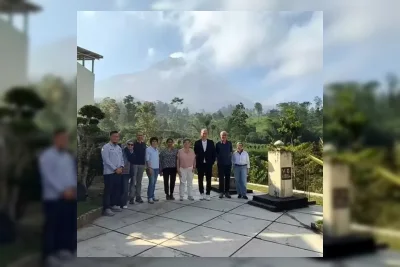 Prancis dan Indonesia Perkuat Riset Vulkanologi di Gunung Merapi