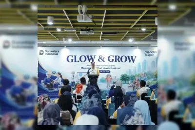 Bank Mandiri Taspen Berdayakan Lansia Lewat Kegiatan Glow and Grow