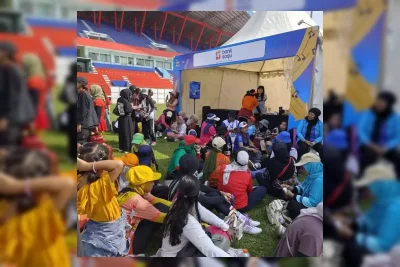 BTV Semesta Berpesta Hadir di Malang, Padukan Senam Zumba dan Konser Musik