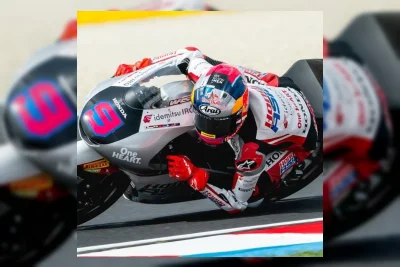 Veda Ega Pratama Start Kesembilan di Kualifikasi Moto3 Hungaria 2026