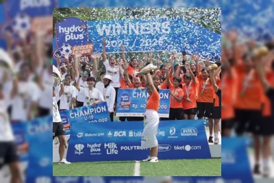 Cipta Cendikia dan Putri KP Juara Hydroplus Soccer League Jakarta