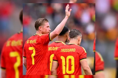 Belgia Hancurkan Tunisia 5-0 dalam Laga Uji Coba Terakhir