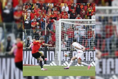 Belgia Hancurkan Tunisia 5-0 di Laga Uji Coba Terakhir