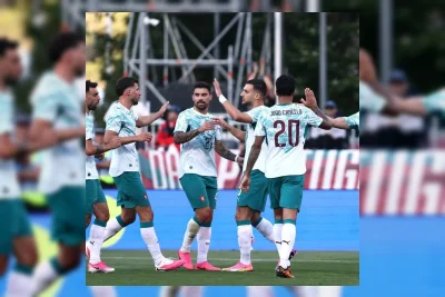 Portugal Kalahkan Chili 2-1 dalam Laga Uji Coba yang Diwarnai Kartu Merah