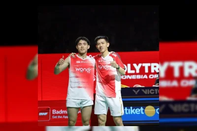 Raymond/Joaquin ke Final Indonesia Open 2026, Kalahkan Unggulan Dunia