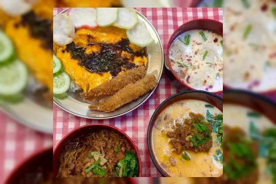 Bakmi Chili Oil by Om Dru dan Nasi Telur Keluarga 88: Kuliner Murah di Blok M Hub