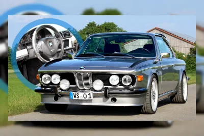 Perpaduan BMW E9 CSL dan E39 M5: Coupe Klasik Bertenaga V8 426 HP
