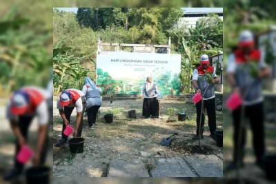 Pertamina Tanam 1.000 Pohon dan Perkuat Pengelolaan Sampah di Bantul