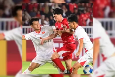 Timnas Indonesia U-19 Ungguli Vietnam 1-0 di Babak Pertama Piala AFF
