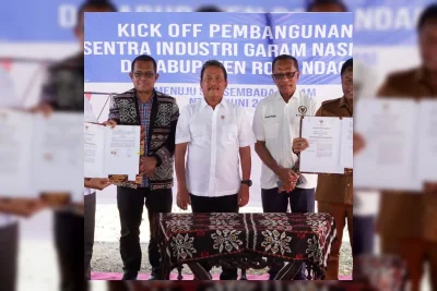 KKP Bangun Kawasan Industri Garam di Rote Ndao untuk Capai Swasembada 2027