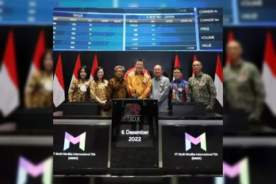 BEI Suspensi Saham MMIX Mulai Senin, Harga Melonjak 234%