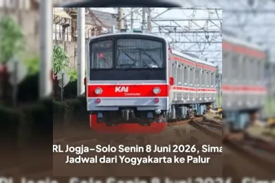 Jadwal KRL Jogja Solo 8 Juni 2026: 14 Keberangkatan Tersedia