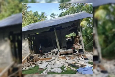 Gempa Filipina M 7,7 Rusak Rumah Warga di Kepulauan Talaud