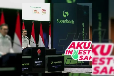 Superbank Catat Pertumbuhan Kredit 55 Persen Berkat Ekosistem Grab