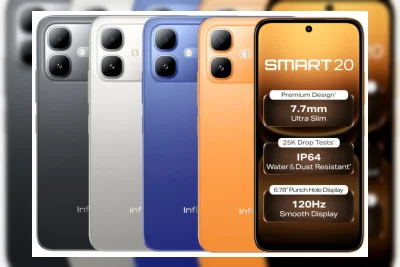 Infinix Smart 20 Resmi di India: Layar 120Hz, Baterai 5200mAh, Harga Mulai Rp2,4 Juta