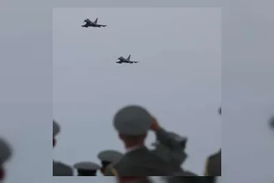 Jet Tempur NATO Tembak Jatuh Drone Misterius di Latvia