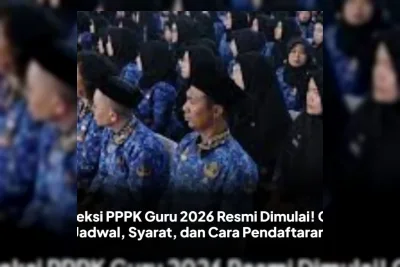 Pendaftaran PPPK Guru dan Tendik Sekolah Rakyat 2026 Resmi Dibuka