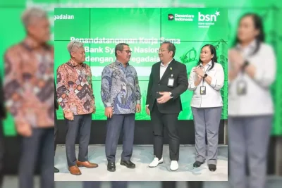 Bank BSN Salurkan Pembiayaan Modal Kerja Rp1,4 Triliun ke Pegadaian