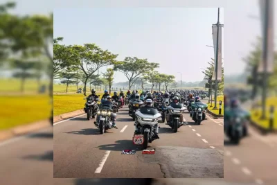 Ratusan Bikers Padati BSD Gaungkan Misi Keselamatan Berkendara
