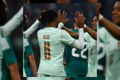 Hat-trick Michael Olise Bawa Prancis Kalahkan Irlandia Utara 3-1