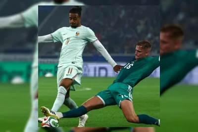Prancis Bangkit, Hattrick Olise Bantai Irlandia Utara