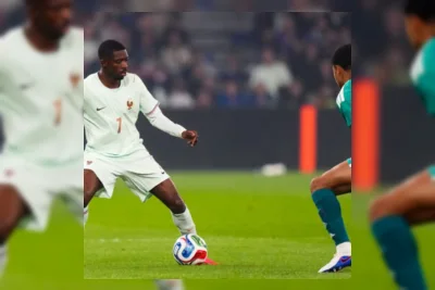 Prancis Kalahkan Irlandia Utara 3-1, Dembele Bela Performa