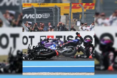 Francesco Bagnaia Sebut Lintasan Balaton Park Picu Tabrakan Jorge Martin