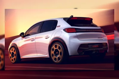 Peugeot Rilis Gambar Pertama e-208 GTi Produksi, Debut 12 Juni