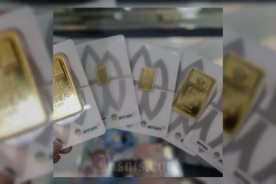Harga Emas Antam 9 Juni 2026 Turun Rp10.000 Per Gram