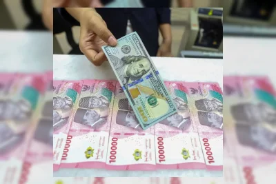 Rupiah Melemah ke Rp18.165 per Dolar AS Akibat Tensi Geopolitik