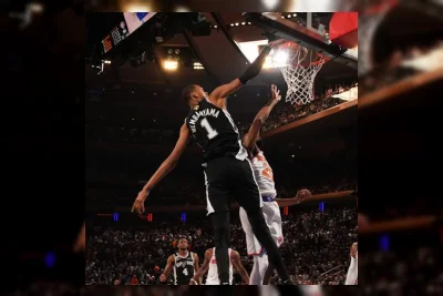 Spurs Kalahkan Knicks di Gim 3 Final NBA, Wembanyama Cetak 32 Poin