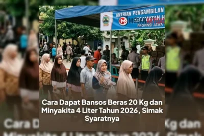 Pemerintah Salurkan Bansos Beras 20 Kg dan Minyakita 4 Liter hingga Juni 2026